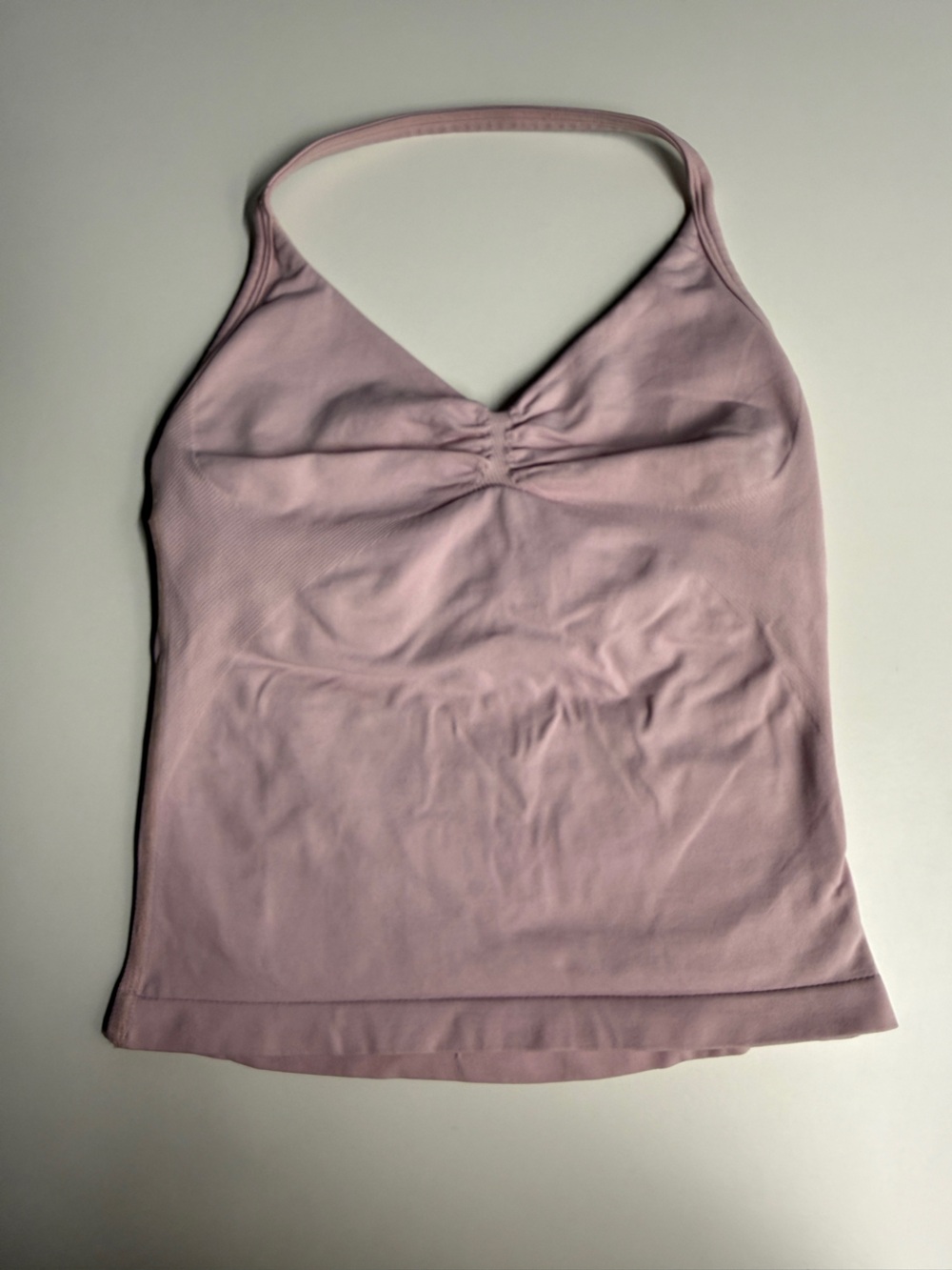 Light Pink Halter Tank Top
